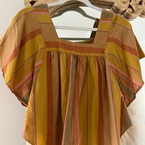 Madewell Butteryfly Top in Stripe
